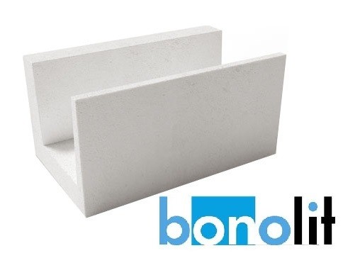 U-образный блок Bonolit г. Малоярославец D500 500*250*200