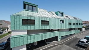 Алюминиевая кровля Система PREFALZ 13 Натуральный Prefa