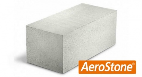 Газобетонный блок AeroStone D500 B2,5 F100 625х250х375