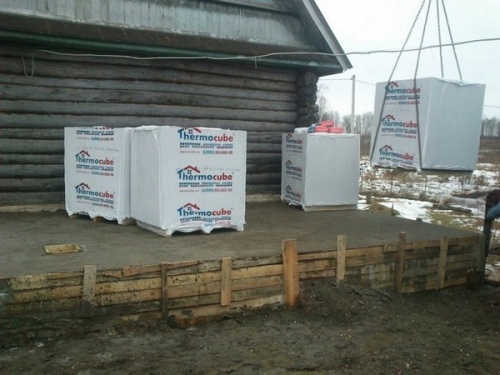 Газосиликатный блок Thermocube КЗСМ D400/400